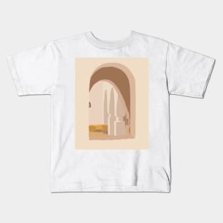 Window in marrakech #abstract #digitalart Kids T-Shirt